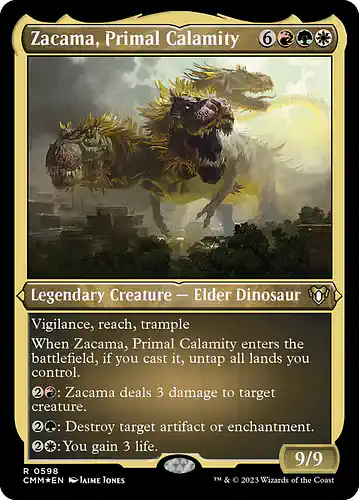 Zacama, Primal Calamity - cmm Spoiler