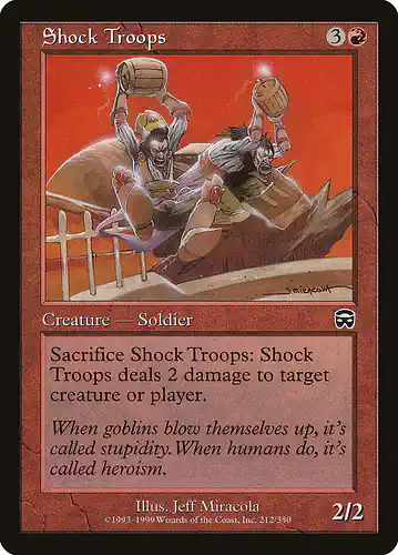 Shock Troops - mmq Spoiler