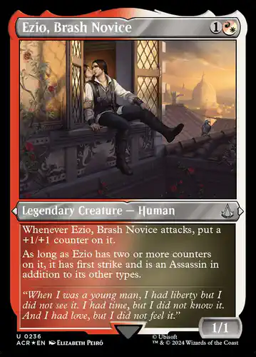 Ezio, Brash Novice - acr Spoiler