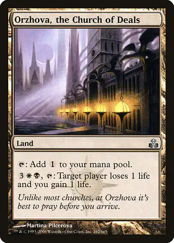 Orzhova, the Church of Deals - gpt Spoiler
