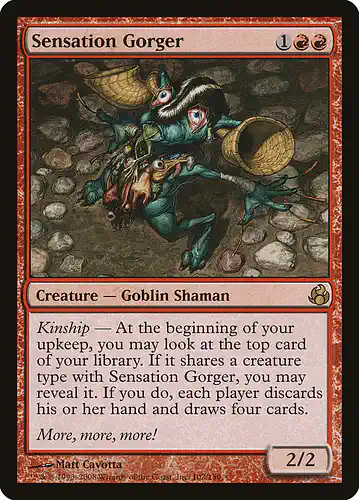 Sensation Gorger - mor Spoiler