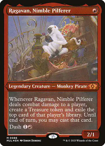 Ragavan, Nimble Pilferer - mul Spoiler