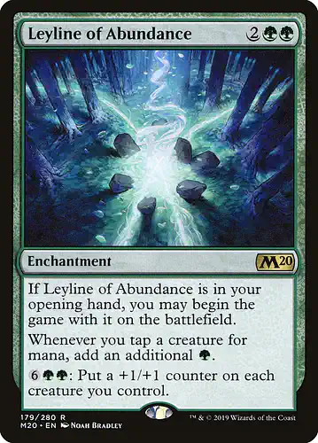 Leyline of Abundance - m20 Spoiler