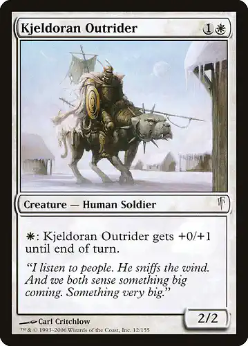 Kjeldoran Outrider - csp Spoiler