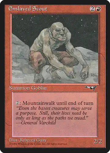 Enslaved Scout - all Spoiler