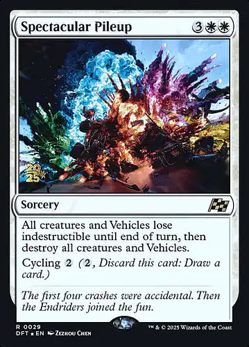 Spectacular Pileup - dft Spoiler