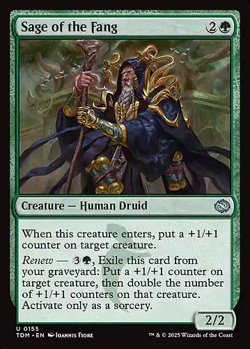 Sage of the Fang - tdm Spoiler