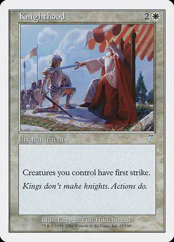 Knighthood - 7ed Spoiler