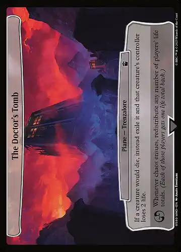 The Doctor's Tomb - who Spoiler
