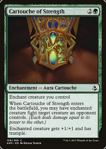 Cartouche of Strength - akh Spoiler