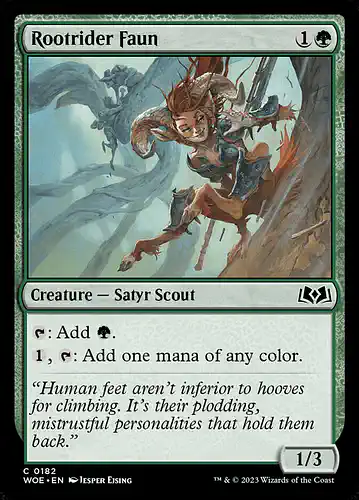 Rootrider Faun - woe Spoiler