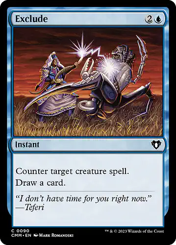 Exclude - cmm Spoiler