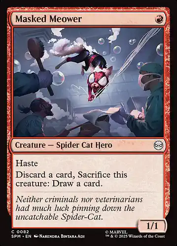 Masked Meower - spm Spoiler