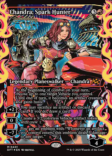 Chandra, Spark Hunter - dft Spoiler
