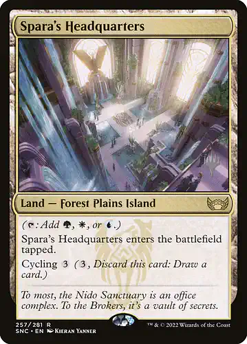 Spara's Headquarters - snc Spoiler