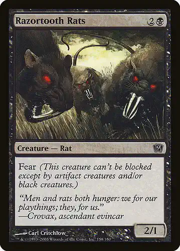 Razortooth Rats - 9ed Spoiler