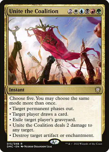 Unite the Coalition - dmc Spoiler