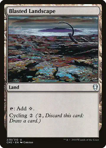 Blasted Landscape - cm2 Spoiler