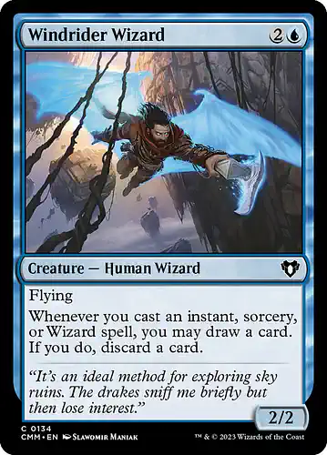 Windrider Wizard - cmm Spoiler