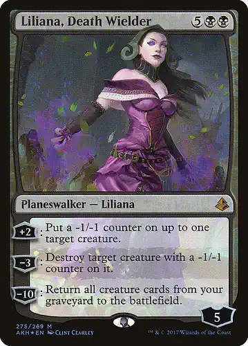 Liliana, Death Wielder - akh Spoiler