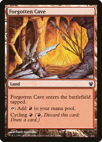 Forgotten Cave - ddj Spoiler