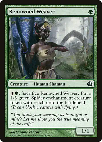 Renowned Weaver - jou Spoiler