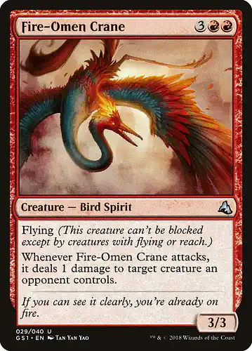 Fire-Omen Crane - gs1 Spoiler