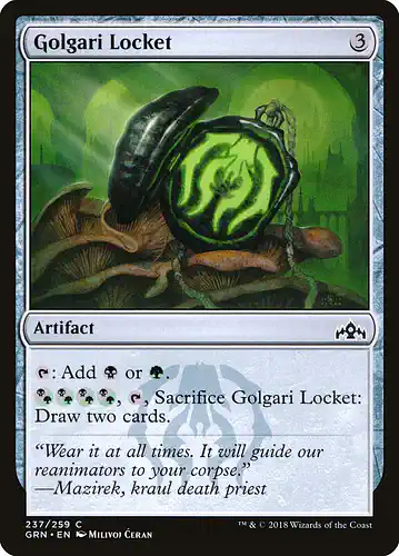 Golgari Locket - grn Spoiler