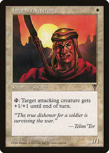 Infantry Veteran - vis Spoiler