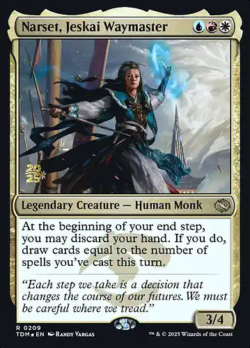 Narset, Jeskai Waymaster - tdm Spoiler