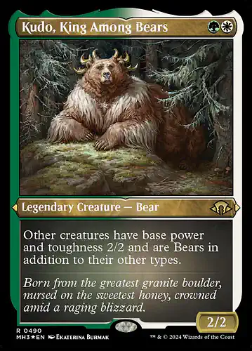 Kudo, King Among Bears - mh3 Spoiler