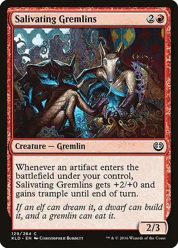 Salivating Gremlins - kld Spoiler