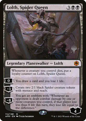 Lolth, Spider Queen - afr Spoiler