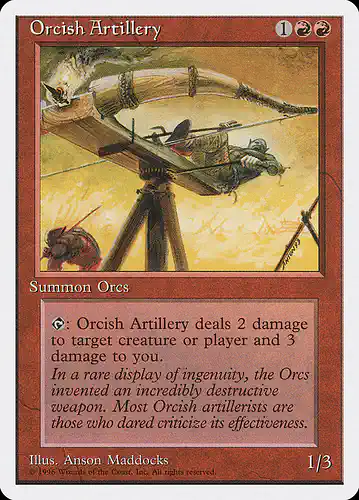 Orcish Artillery - itp Spoiler