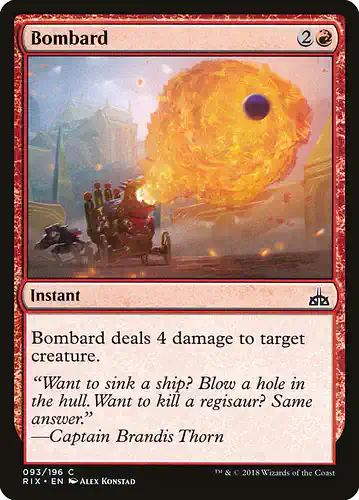 Bombard - rix Spoiler