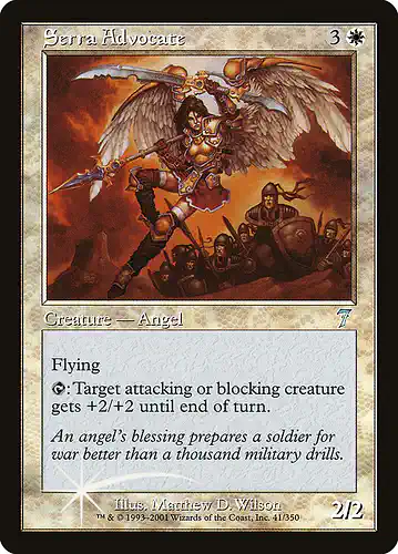 Serra Advocate - 7ed Spoiler