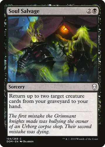 Soul Salvage - dom Spoiler