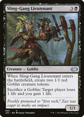 Sling-Gang Lieutenant - j22 Spoiler
