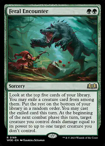 Feral Encounter - woe Spoiler