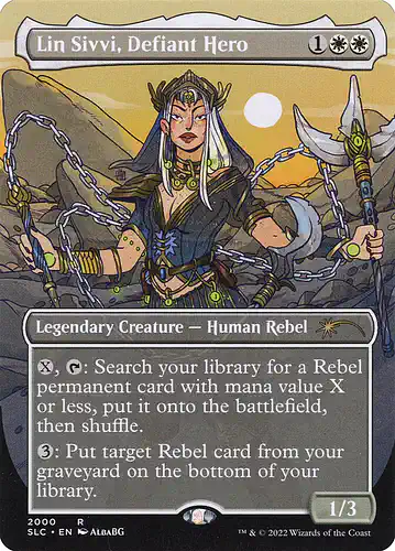 Lin Sivvi, Defiant Hero - slc Spoiler