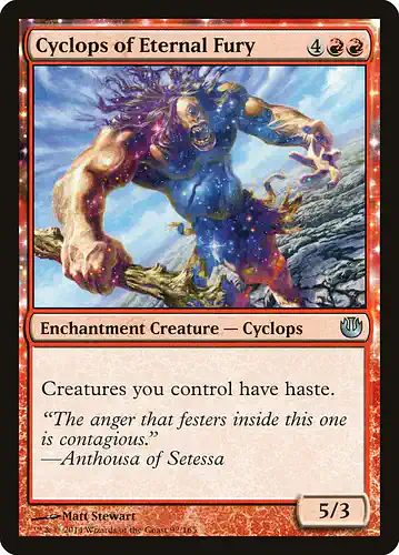 Cyclops of Eternal Fury - jou Spoiler