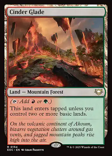 Cinder Glade - eoc Spoiler
