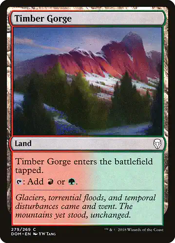 Timber Gorge - dom Spoiler