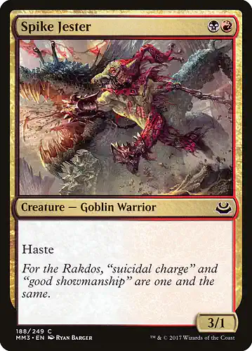 Spike Jester - mm3 Spoiler