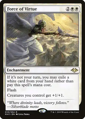 Force of Virtue - mh1 Spoiler