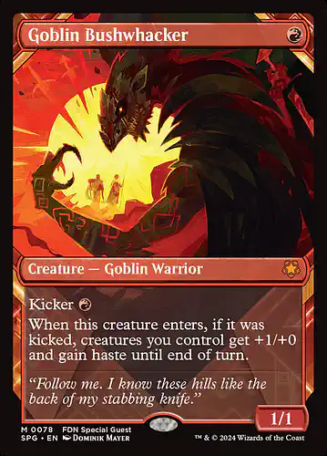 Goblin Bushwhacker - spg Spoiler