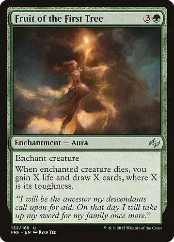 Fruit of the First Tree - frf Spoiler