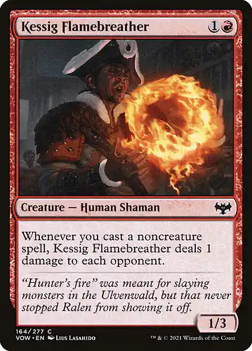 Kessig Flamebreather - vow Spoiler