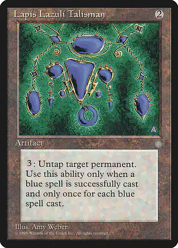 Lapis Lazuli Talisman - ice Spoiler