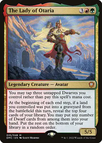 The Lady of Otaria - dmc Spoiler